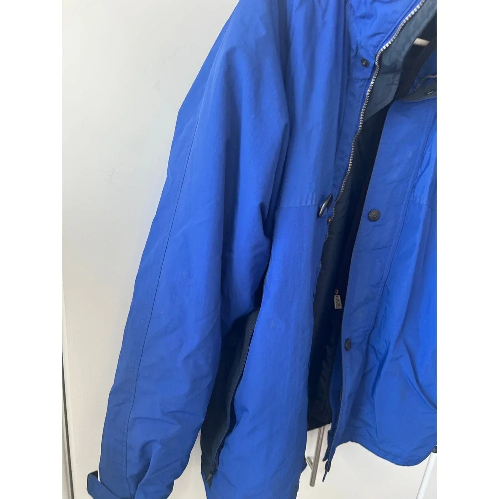 North End All Climate Wear Jacket Mens‎ Large Blue Chevrolet Boise Embroidered